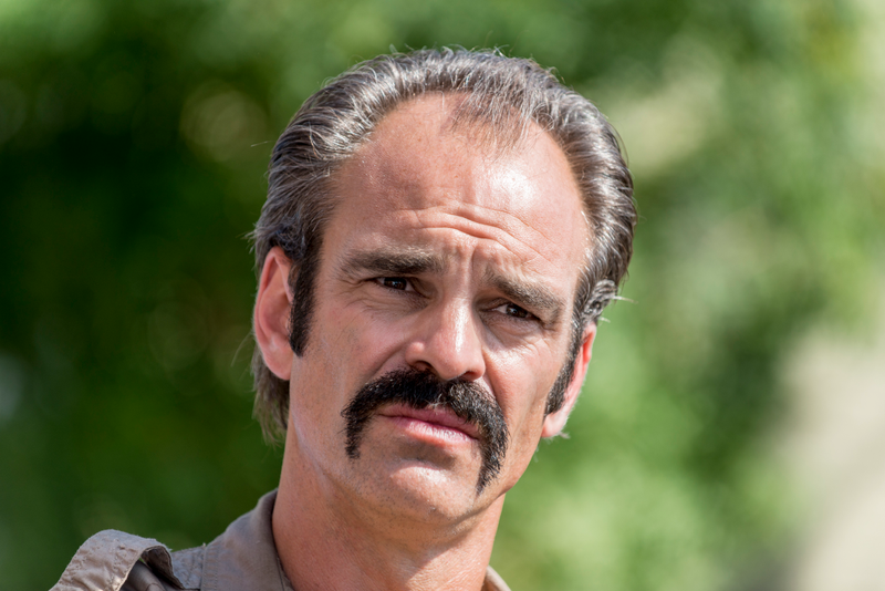 The zombie apocalypse makes Simon (Steven Ogg) melancholy.